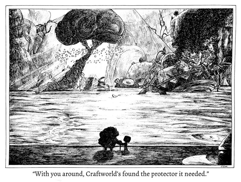 center of craftworld cutscene redraw